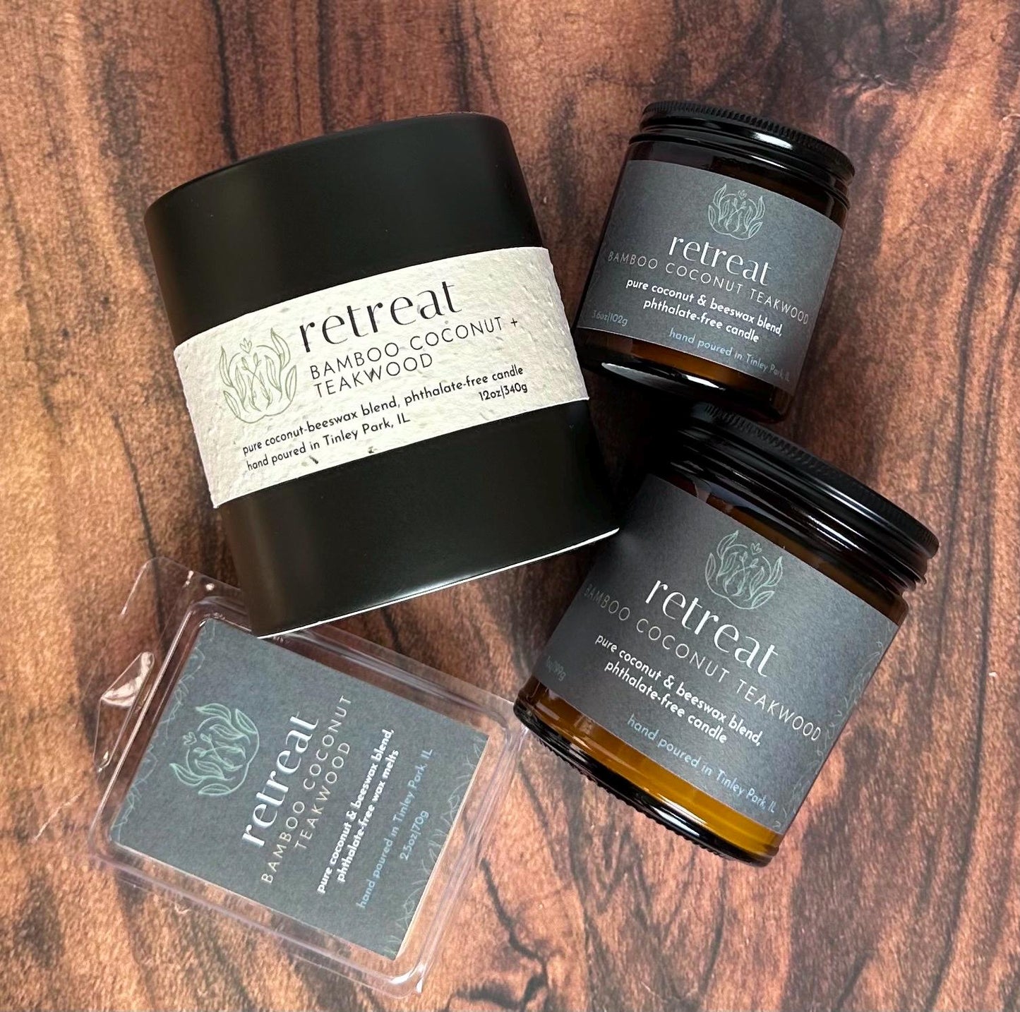 retreat | coconut beeswax candle