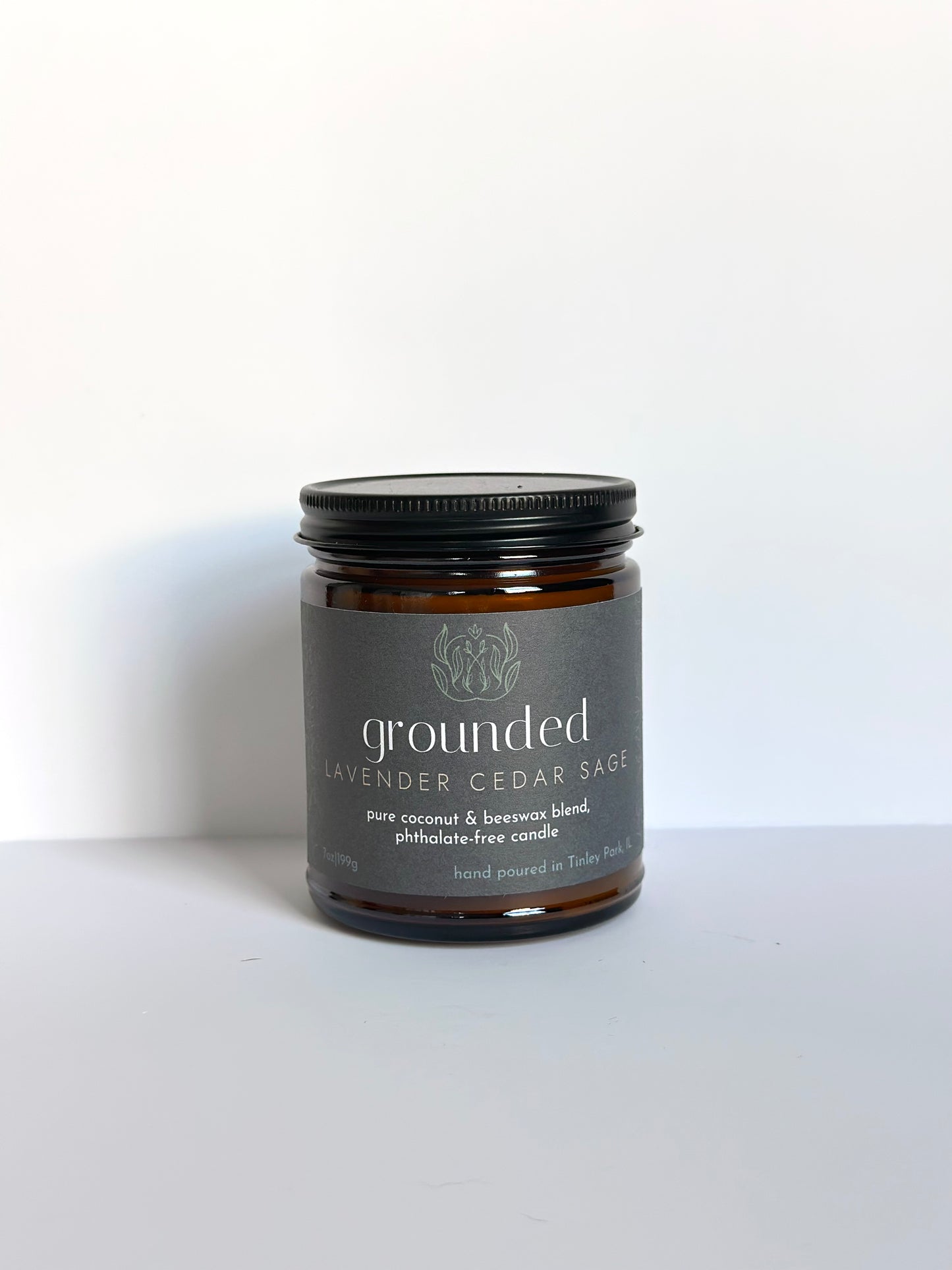 grounded | coconut beeswax candle