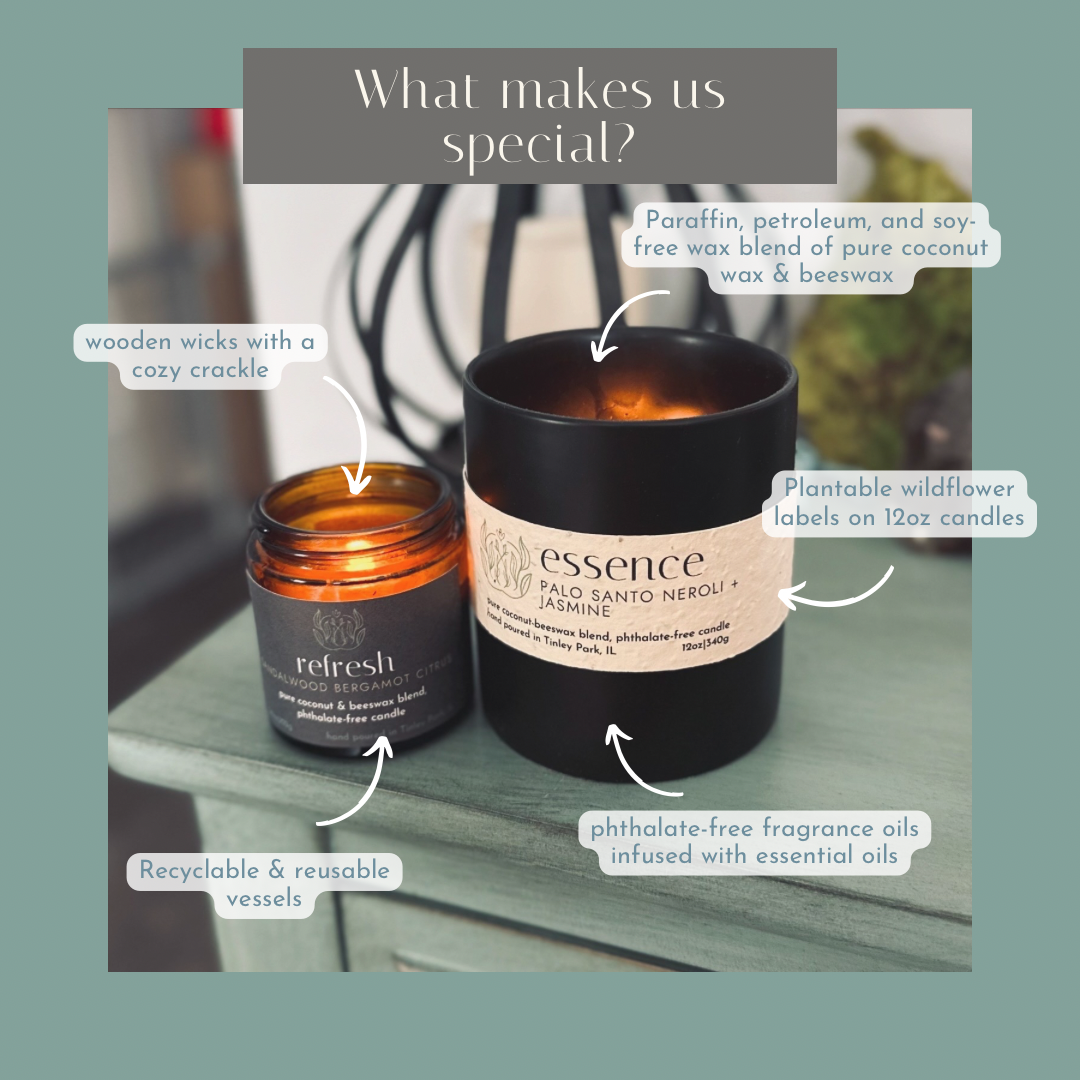 pure | coconut beeswax candle