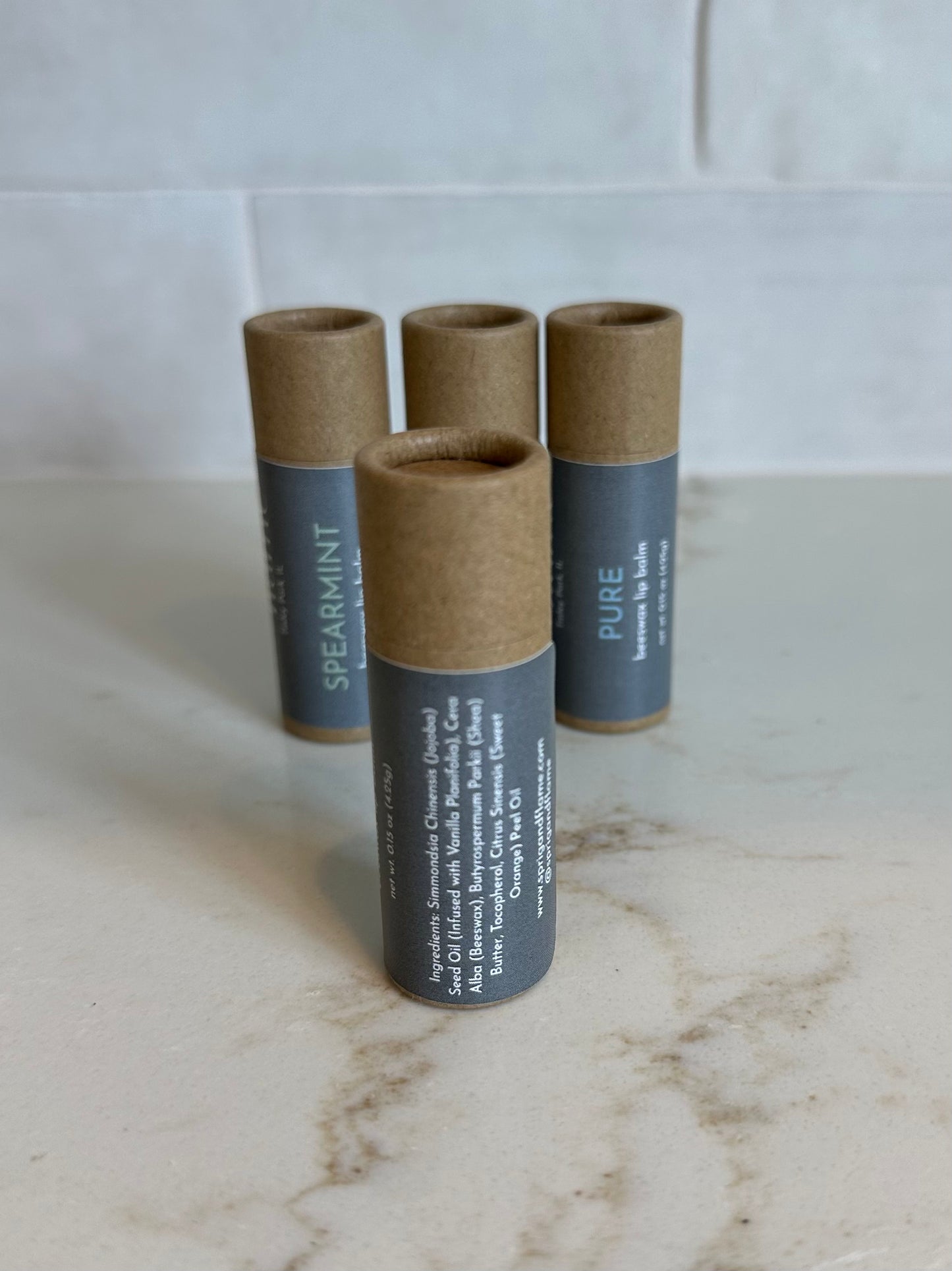 Beeswax Lip Balms