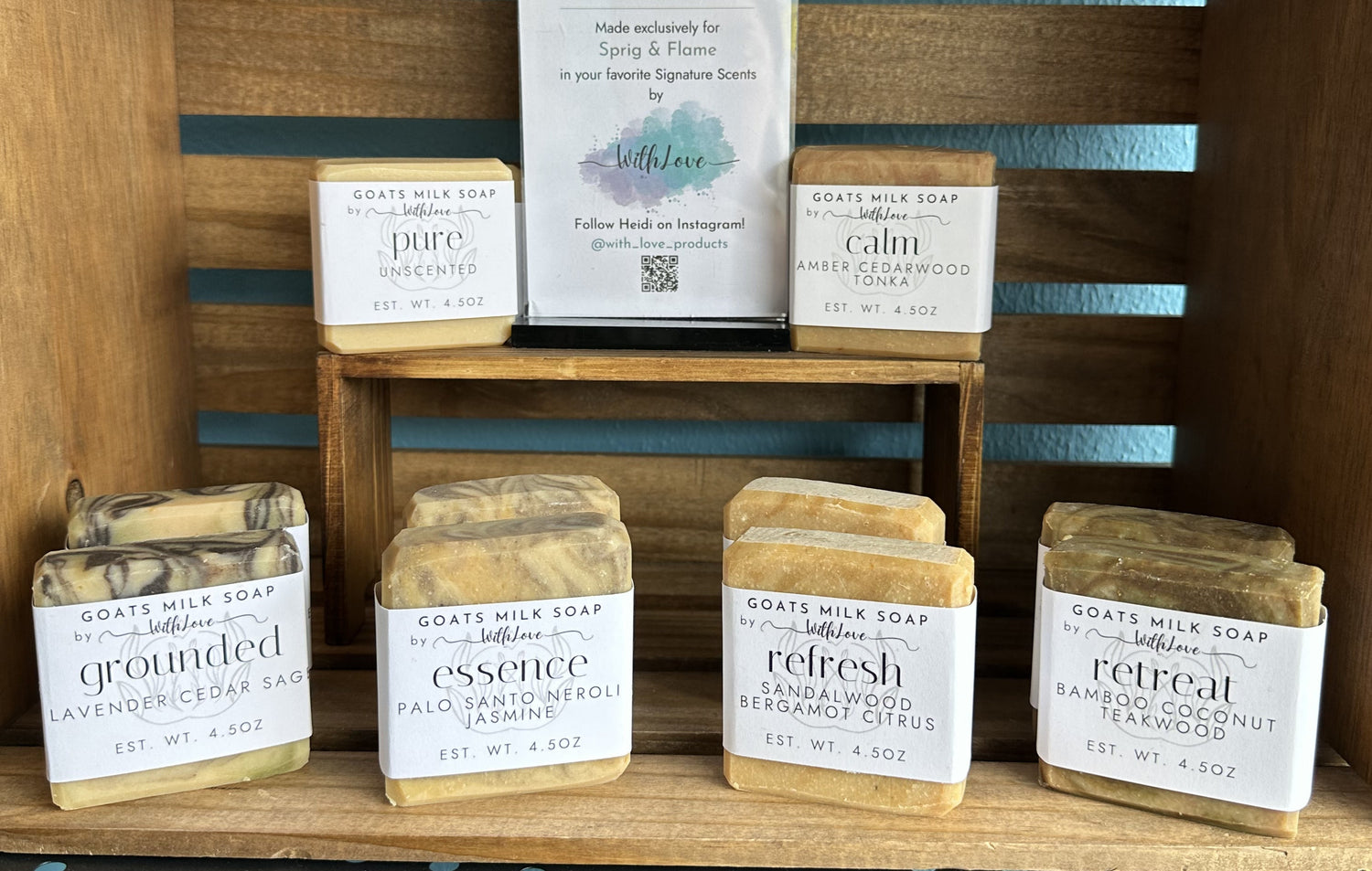 Signature Scent Goat's Milk Soap by With Love Products