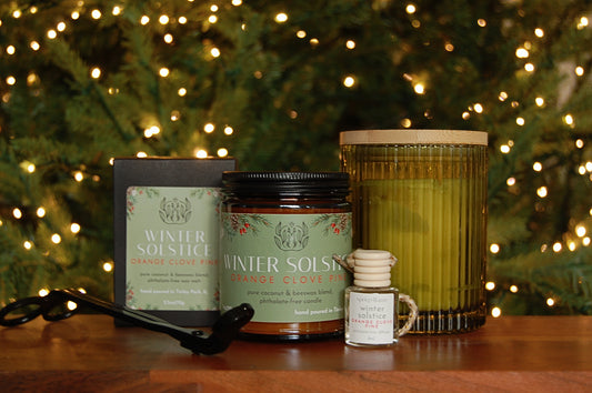 Winter Solstice | coconut beeswax candle