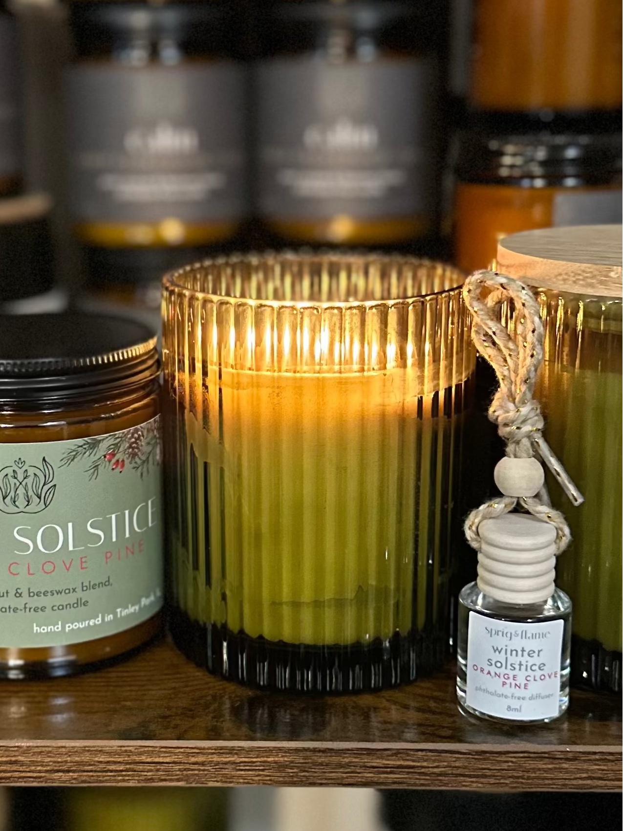 Winter Solstice | coconut beeswax candle