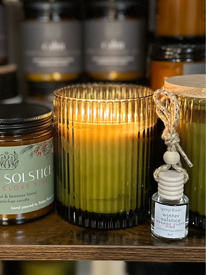 Winter Solstice | coconut beeswax candle