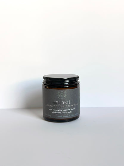 retreat | coconut beeswax candle