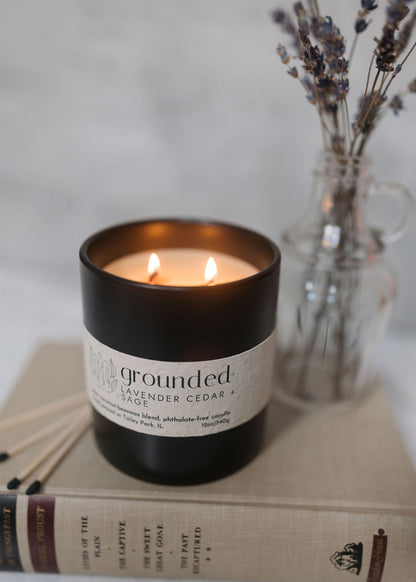 grounded | coconut beeswax candle