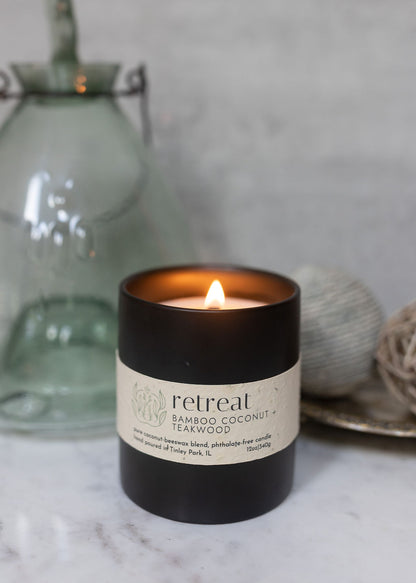retreat | coconut beeswax candle