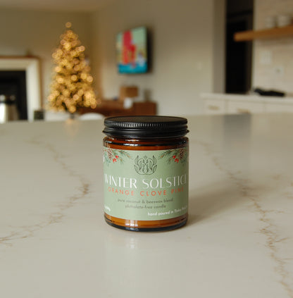 Winter Solstice | coconut beeswax candle