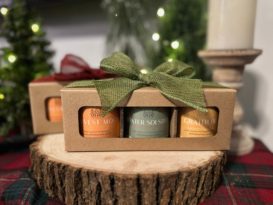Holiday 3-Pack Candle Gift Box