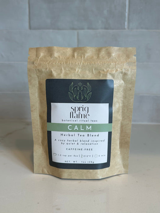 Calm Ritual Tea Products – Sprig & Flame